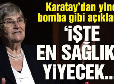 Karatay’dan yine gündeme bomba gibi düşen açıklama!