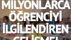 Milli Eğitim Bakanı İsmet Yılmaz açıkladı! Milyonlarca öğrenciyi ders saatiyle ilgili ilgilendiren gelişme…