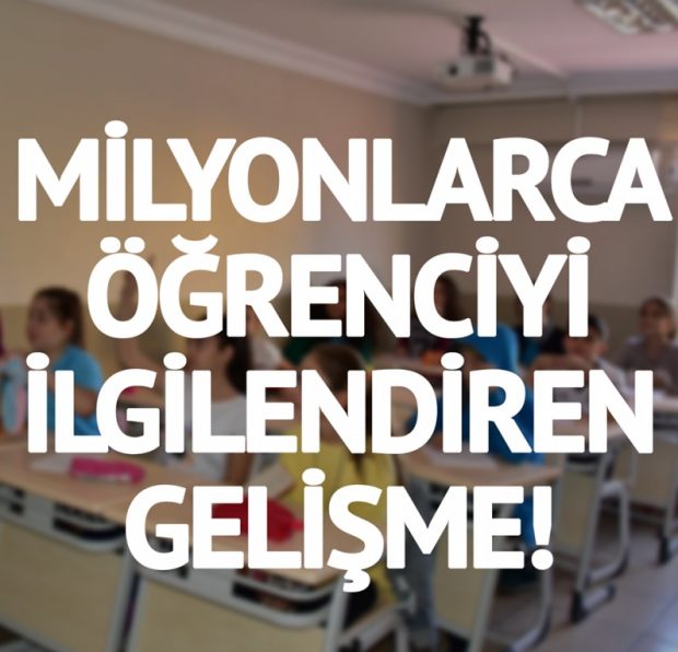 Milli Eğitim Bakanı İsmet Yılmaz açıkladı! Milyonlarca öğrenciyi ders saatiyle ilgili ilgilendiren gelişme…