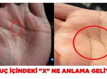 Avuç içindeki x ne anlama geliyor?