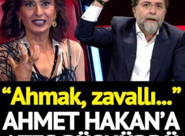 Yıldız Tilbe Twitter’dan Ahmet Hakan’a fena saydırdı: ‘Erkek değilsin, ahmak, zavallı’