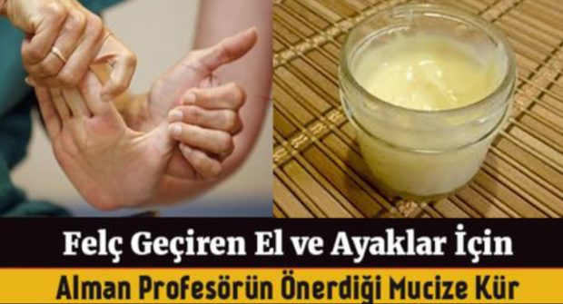 Felçli El ve Ayaklara Turşu Tuzu Zeytinyağı Kürü
