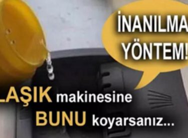 Bulaşıkları sağlıklı yıkama yöntemi..