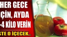 Yatmadan Önce Elma Sirkesi Bal ve Ilık Su ile Zayıflama Kürü