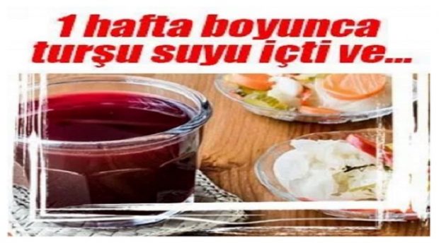 1 Hafta Boyunca Turşu Suyu İçti Ve Bakın Ne Oldu