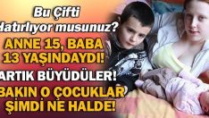 Evlendiklerinde Anne 15 Baba 13 Yaşındaydı! Baba Büyüdü Geç Delikanlı Oldu İşte Son Hali