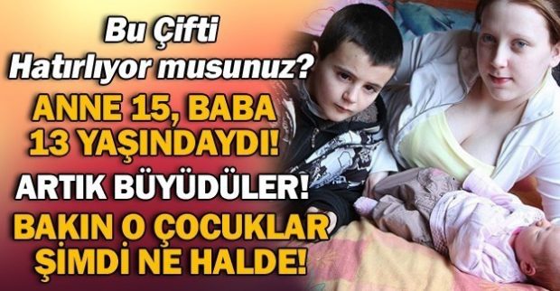 Evlendiklerinde Anne 15 Baba 13 Yaşındaydı! Baba Büyüdü Geç Delikanlı Oldu İşte Son Hali