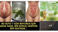 BU SUYU 7 GÜN BOYUNCA İÇİN BAKIN NASIL BİR SONUÇ VERİYOR..1 HAFTADA KAÇ KİLO VERECEĞİNİZE İNANAMAYACAKSINIZ..