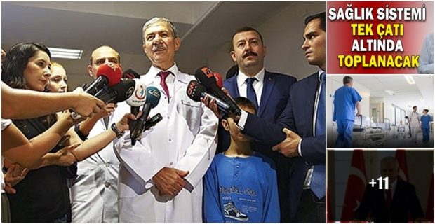 HASTANELERDE SİSTEM DEĞİŞİYOR: TEK ÇATI DÖNEMİ BAŞLIYOR
