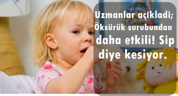 Uzmanlar açıkladı; Öksürük şurubundan daha etkili! Şıp diye kesiyor.