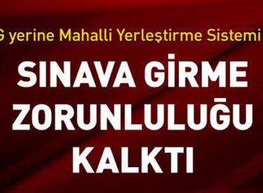 Son dakika… TEOG’un yerine “Eğitim Bölgesi ve Sınavsız Mahalli Yerleştirme Sistemi” geldi