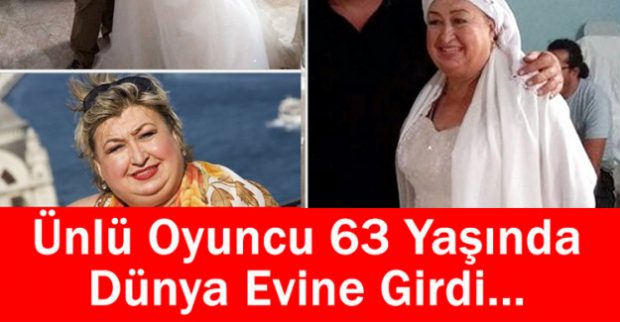 Ünlü Oyuncu 63 Yaşında Dünya Evine Girdi