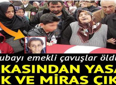 Astsubay cinayetinden yasak aşk çıktı!.. Mirasa konmak için öldürmüşler