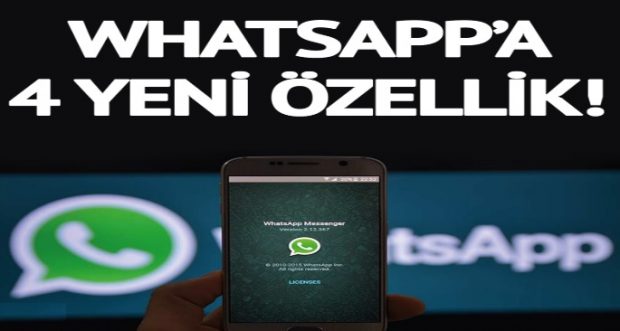 Whatsapp’ta her şey sil baştan değişiyor! WhatsApp’a 4 yeni özellik! Engellediğiniz kişiler…