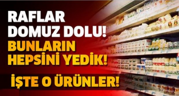 Raflar domuz dolu! Maalesef bunların hepsini yedik..!Nasıl mı ? İŞTE AÇIKLAMASI