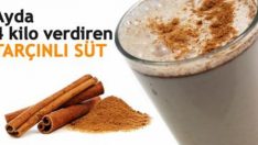 UZMANLAR TARÇIN ile SÜT KARIŞIMININ ZAYIFLAMAK İÇİN ÇOK ETKİLİ ve BİR O KADAR DA SAĞLIKLI BİR İÇECEK OLDUĞUNU VURGULUYOR…