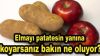 Patatesin yanına elma koyduğunuzda bakın ne oluyor?