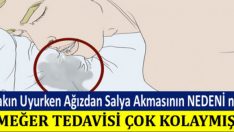 Uyurken Ağızdan salya akmasının nedeni neymiş?