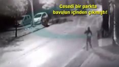 Gaziantep’te cesedi valizden çıkan bebeğin güvenlik kamerası görüntüleri ortaya çıktı