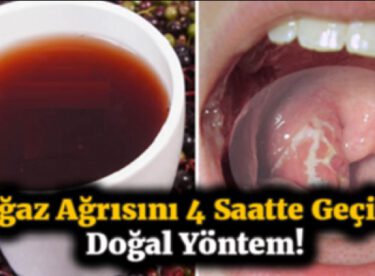 4 saatte boğaz ağrısını geçiren sirkeli tedavi