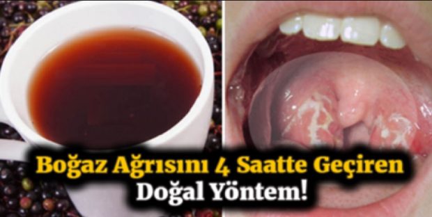 4 saatte boğaz ağrısını geçiren sirkeli tedavi