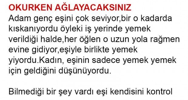 Bir acı öykü