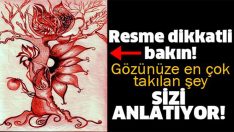 Resme Dikkatli Bakın! İlginç Bir Test!
