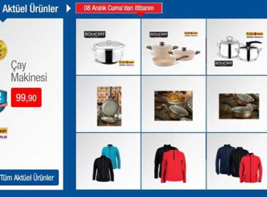 BİM aktüel, 8 Aralık 2017 Cuma ürün broşürü ve kataloğu yayınlandı kaçırmayın hanımlar