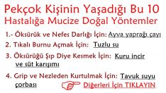 Hemen herkesin yaşadığı bu 10 hastalığa karşı 10 doğal çözüm yöntemi