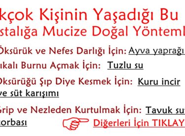 Hemen herkesin yaşadığı bu 10 hastalığa karşı 10 doğal çözüm yöntemi