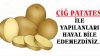 Çiğ Patatesin Cilde Faydaları: Buna Bayılacaksınız!
