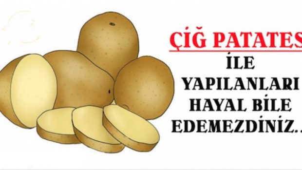Çiğ Patatesin Cilde Faydaları: Buna Bayılacaksınız!