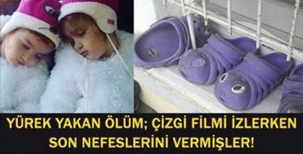 İkizler Çizgi Film İzlerken Hayatlarını Kaybetti!
