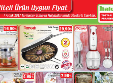 Hakmar 7 Aralık – 13 Aralık 2017 Aktüel Kataloğu