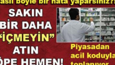 Sağlık Bakanlığın’dan ŞOK Uyarı! Bu İlaçlar MEĞER Ölüm Saçıyormuş.. İşte O ilaçların Tam Listesi