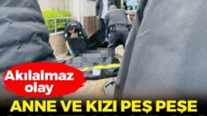 Akılalmaz olay! Anne ve kızı peş peşe evin çatısından atladı
