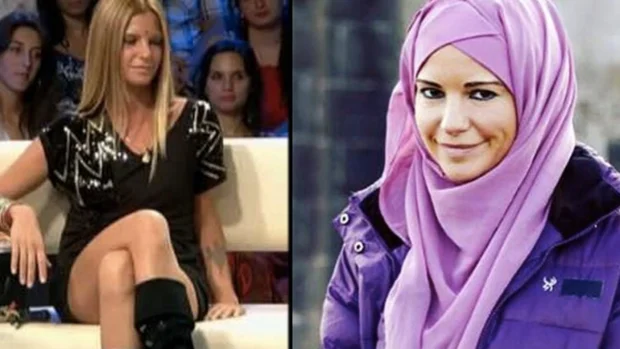 Bir dönem tesettüre girmişti… Son haliyle dikkat çekti!